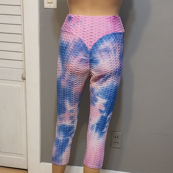 TikTok High waist yoga capri pants - Picture 2 of 6